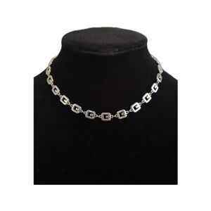 Givenchy Silver Chain Necklace/Choker